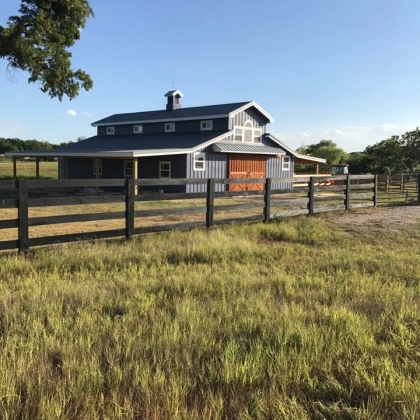 WRC Horse Barn & Shop 36x48 - Georgetown TX